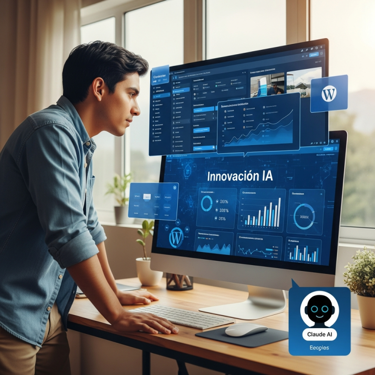 Claude y WordPress.com: analítica web conversacional y segura