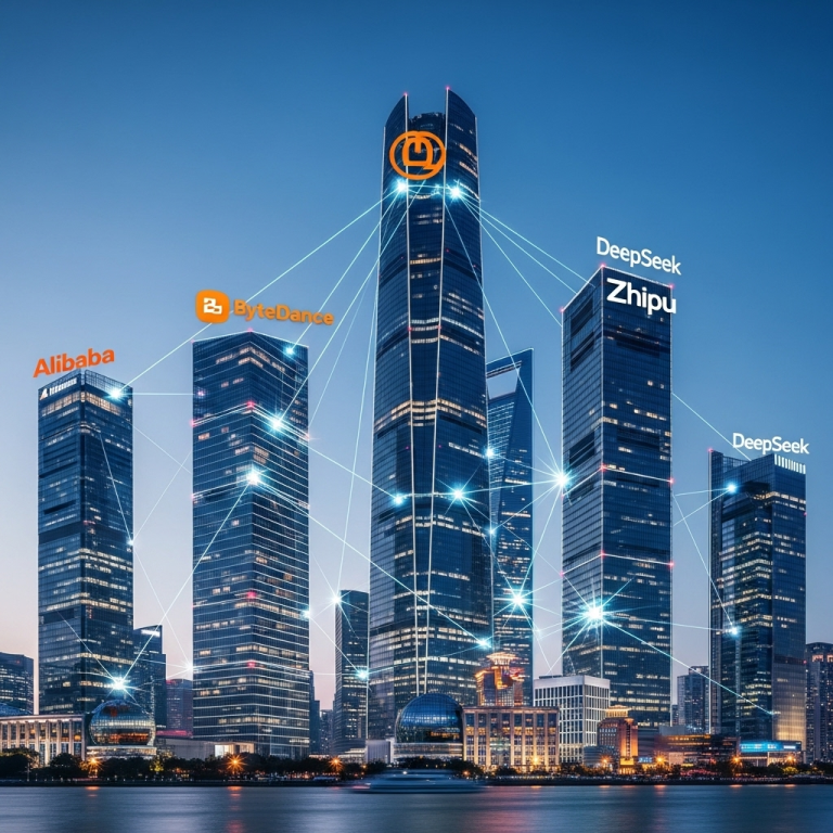 Cómo el nuevo Big 5 chino está cambiando el liderazgo global en inteligencia artificial