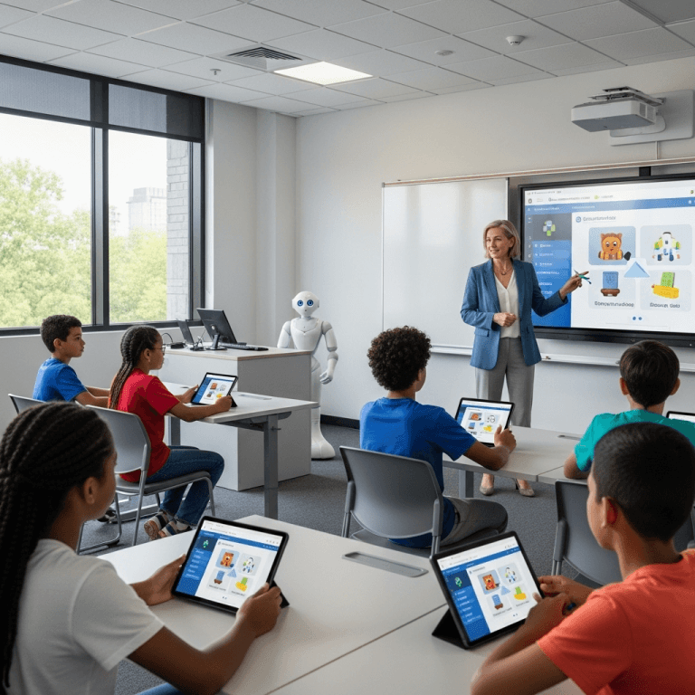 Inteligencia artificial en educación 2025: evolución real del rol docente y sus retos