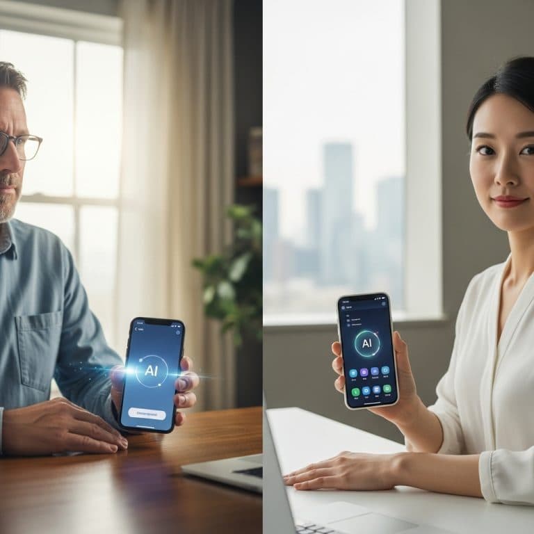 La competencia global de inteligencia artificial en móviles: Apple versus Android chino