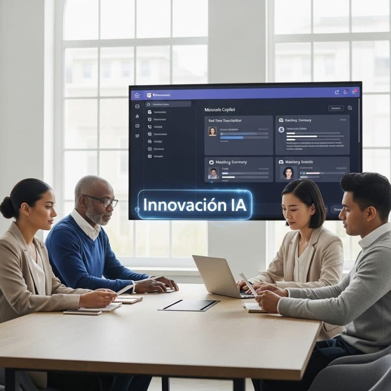 Cómo Copilot en Microsoft Teams transforma la gestión y colaboración híbrida