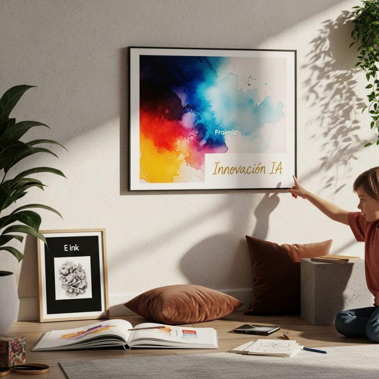 Fraimic Smart Canvas: arte digital físico sin cables ni complicaciones