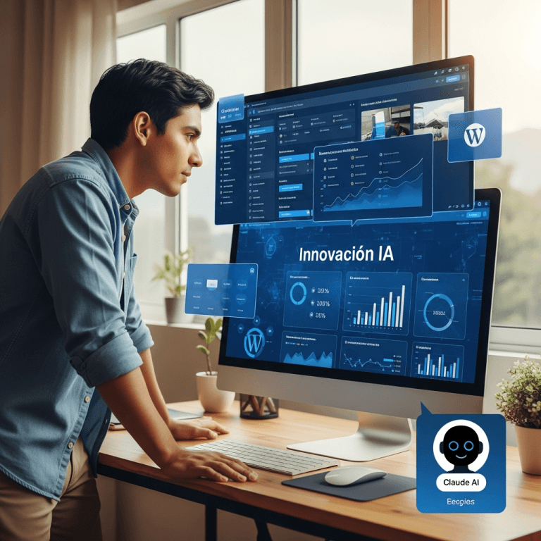 Claude y WordPress.com: analítica web conversacional y segura