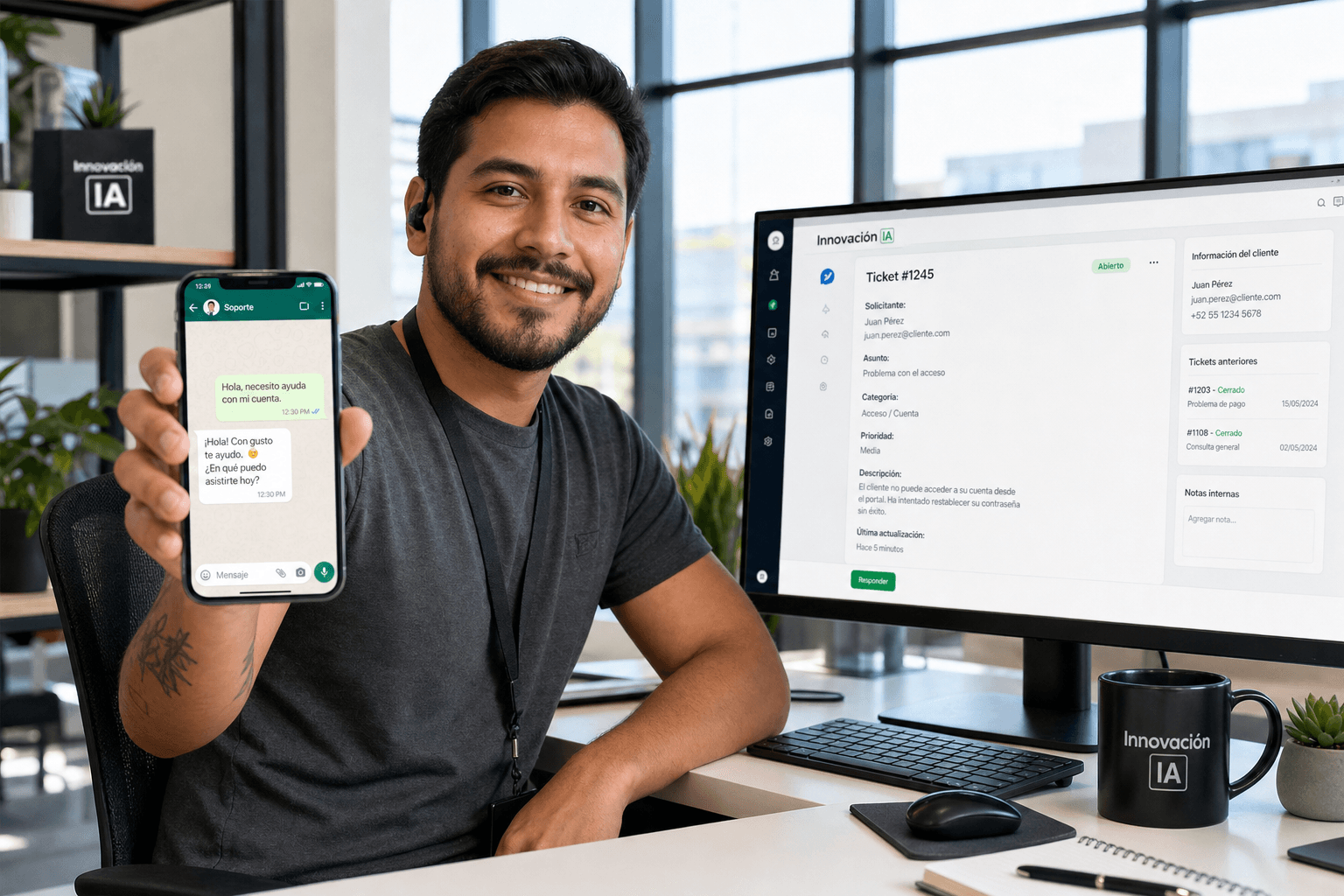 Tickets de soporte en WhatsApp: clave para PYMES en Ecuador