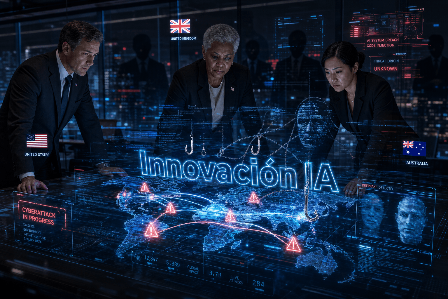 Five Eyes: IA generativa y ciberseguridad en PYMES de Ecuador