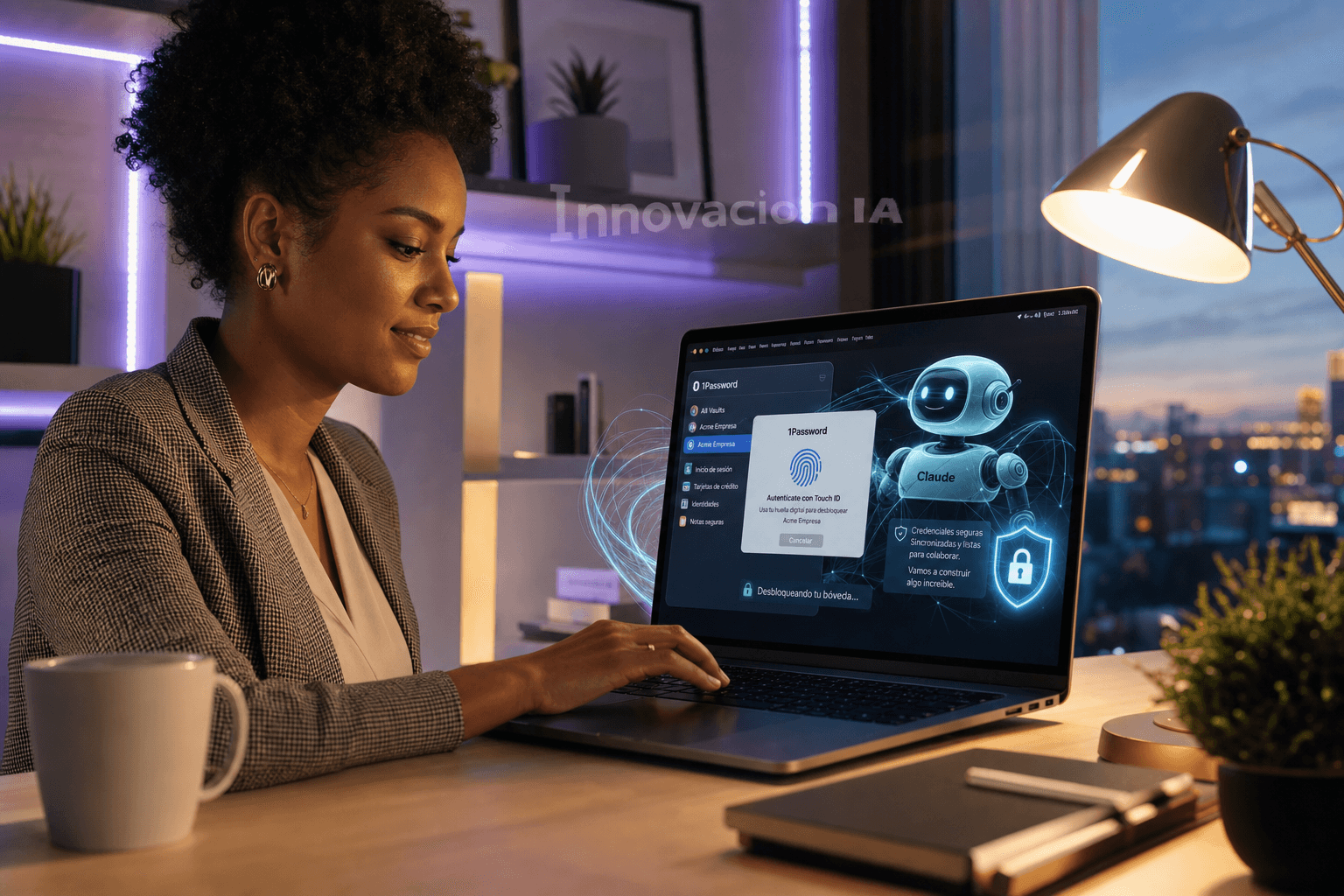 1Password + Claude: agentes IA en Ecuador sin exponer credenciales