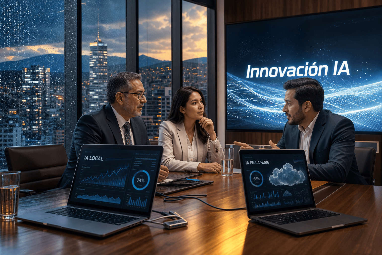 IA local vs nube en Ecuador: por qué el híbrido domina en 2026